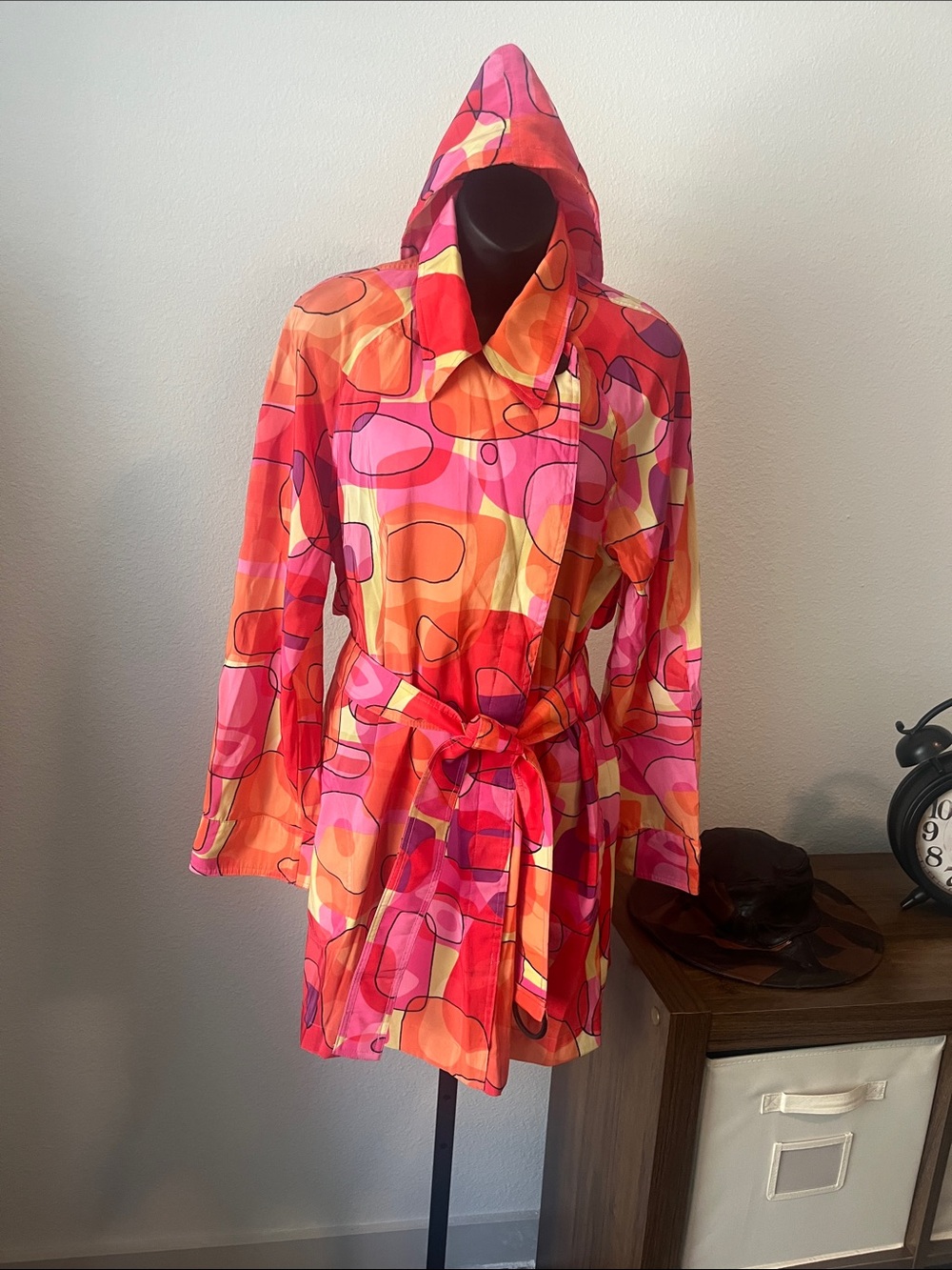Mycra Pac Multicolor WindBreaker Coat. Preloved